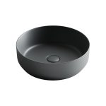 Раковина Ceramicanova Element 39 см накладная темный антрацит (CN6022MDH)