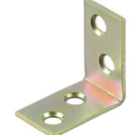 Уголок узкий оцинкованный 25х25х14х1.5 мм с желтой пассивацией