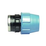 Муфта ПНД Unidelta компрессионная переходная 20х3/4 ВР(г)