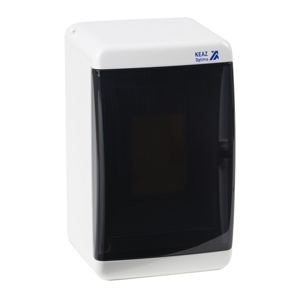 original-22235.jpg Щит распределительный навесной КЭАЗ OptiBox ЩРН пластиковый IP41 140х96х93 мм 4 модуля белый — изображение 1