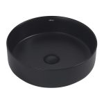 Раковина Abber Bequem 40 см накладная черная матовая (AC2109MB)