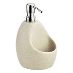 Дозатор для мыла WasserKraft настольный полирезин бежевый (K-8099)