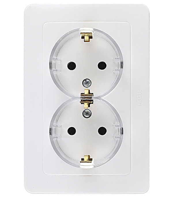 original-22665.jpg Розетка Hegel Master встраиваемая белая (РС16-381) — изображение 1