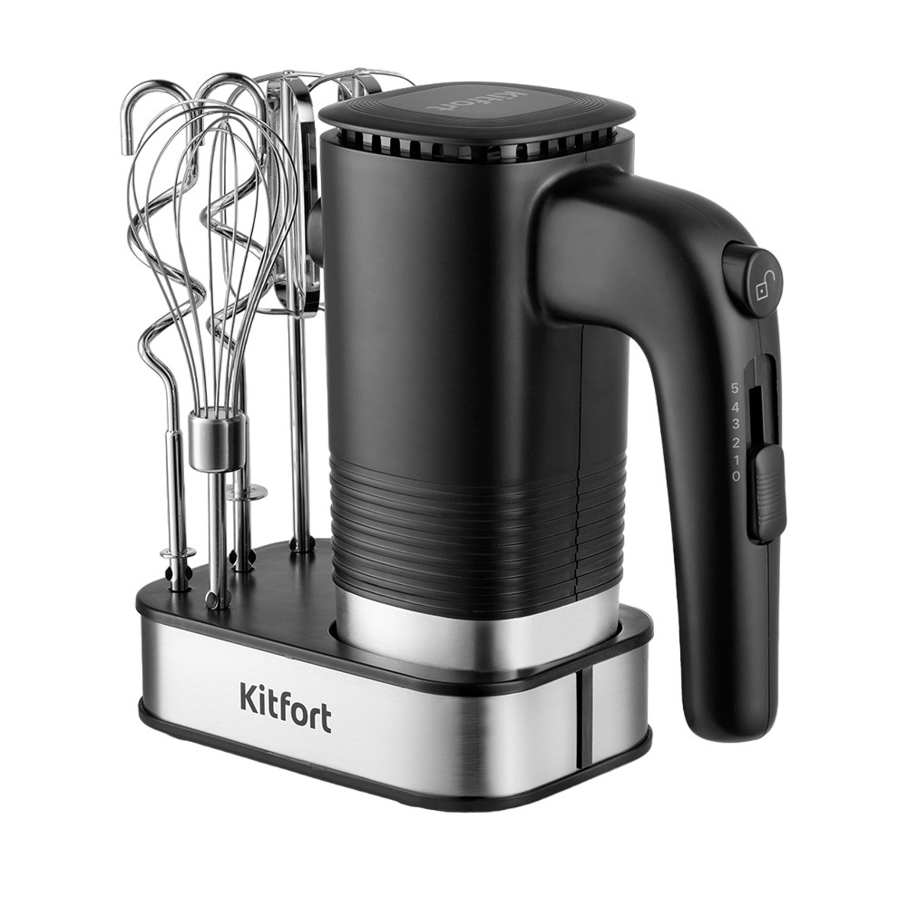 original-23018.jpg Миксер Kitfort КТ-3096 250 Вт черный/серебристый — изображение 1