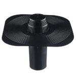 Воронка Поливент Ультра d110 мм для плоской кровли черная