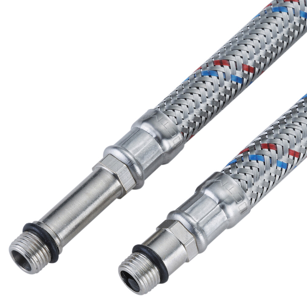 original-23280.jpg Подводка гибкая для смесителя CTM 1/2 ВР(г) х М10 штуцер 36 мм 120 см (CWFHS120) — изображение 1