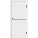 Дверь межкомнатная Smart H1 700х2000 мм ПВХ эмалит белая глухая с замком