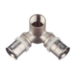 Водорозетка VALTEC (VTm.234.N.200420) проходная 20(пресс) х 1/2 ВР(г)