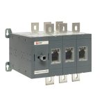 Выключатель-разъединитель EKF TwinBlock 3P 630А 400-690 В на монтажную плату (tb-s-630-3p-rev)