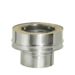 Переходник Дымок c d150 мм на d150х230 мм с изоляцией AISI 439