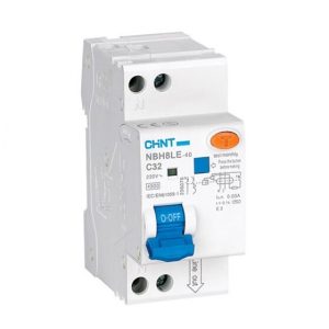 Автомат дифференциальный Chint NBH8LE-40 32А 1P+N тип AC 30 мА 4,5 кА (206065)