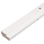 Коробка дверная 70х34х2070 мм (920 мм) финишпленка белая с петлями (2,5 шт.)