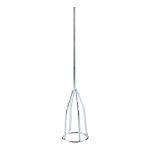 Миксер-насадка (венчик) для гипса Hesler 80x400 мм хвостовик шестигранный