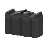 Бак для жидкостей Polimer Group R 100 100 л пластиковый с крышкой черный