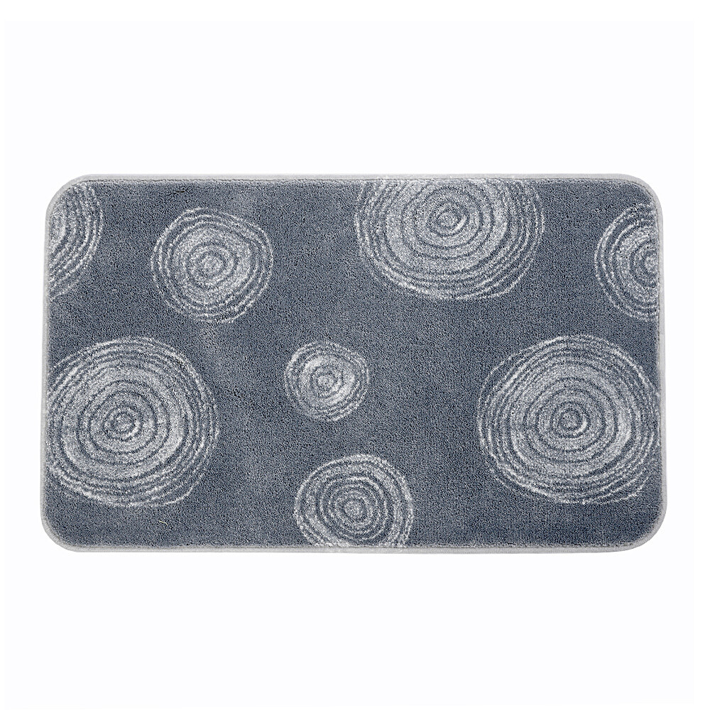 original-23949.jpg Коврик для ванной серый 75х45 см WasserKraft Eidar (BM-3302) — изображение 1