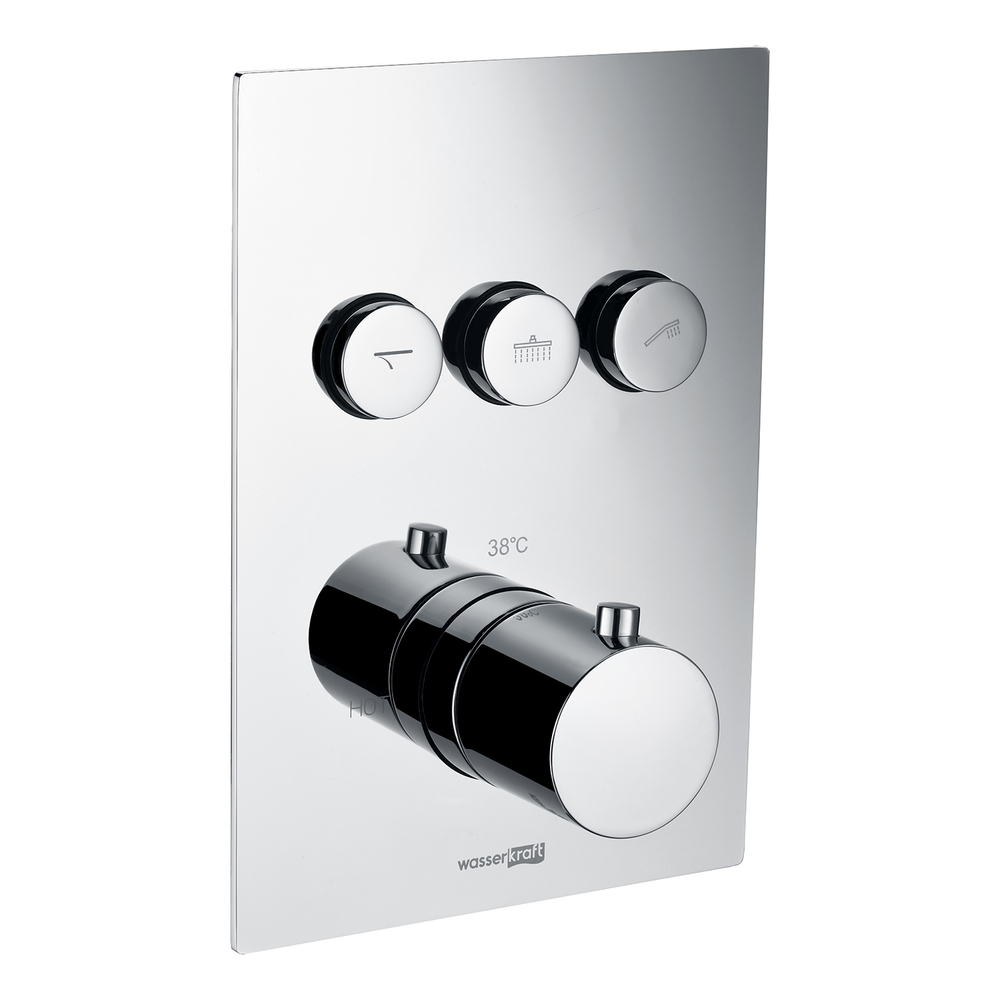original-24030.jpg Смеситель термостатический для душа без излива WasserKraft Neime с переключателем без лейки (1944) — изображение 1