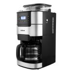 Кофеварка капельная Kitfort КТ-720 черная/серебро