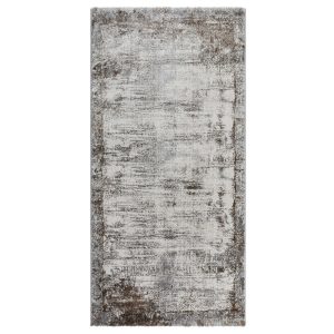 Ковер 0,6х1 м прямоугольный Nirvana коричнево-серый