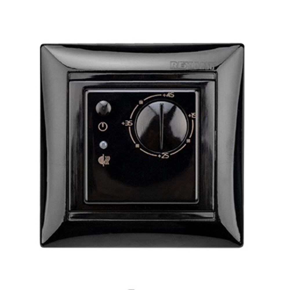 original-24382.jpg Терморегулятор механический для теплого пола Rexant RX-308B черный — изображение 1