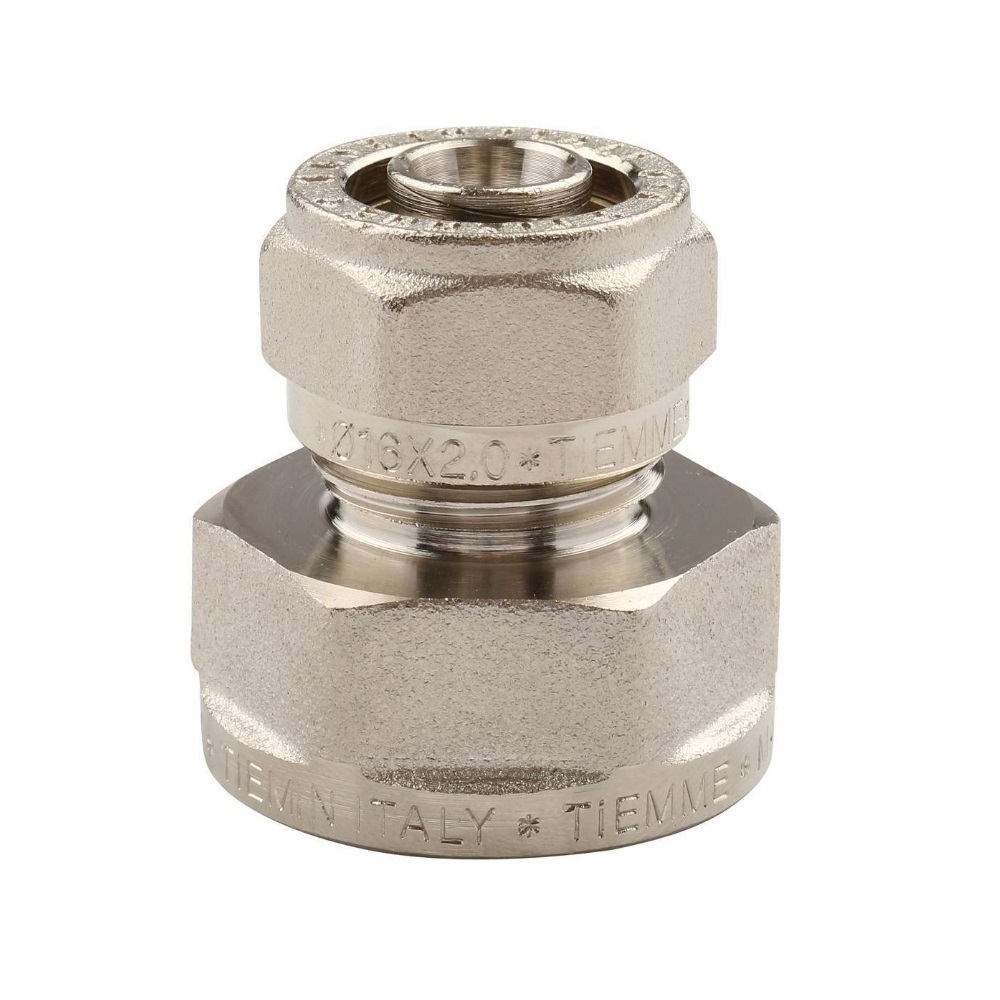 original-24473.jpg Соединитель прямой Tiemme 20 обж(ц) х 3/4 ВР(г) (1600011) — изображение 1