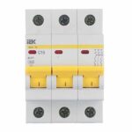 Автоматический выключатель модульный IEK Karat ВА 47-29 3P 16А тип C 4,5 кА 400 В (MVA20-3-016-C)