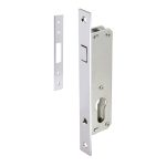 Замок врезной Punto LR-201C для легких дверей цилиндровый хром