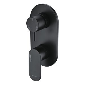 Смеситель для душа встраиваемый WasserKraft Elbe однорычажный черный (7471)