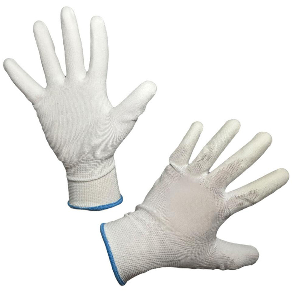 original-24808.jpg Перчатки нейлоновые с полиуретановым обливом белые 10 (XL) — изображение 1