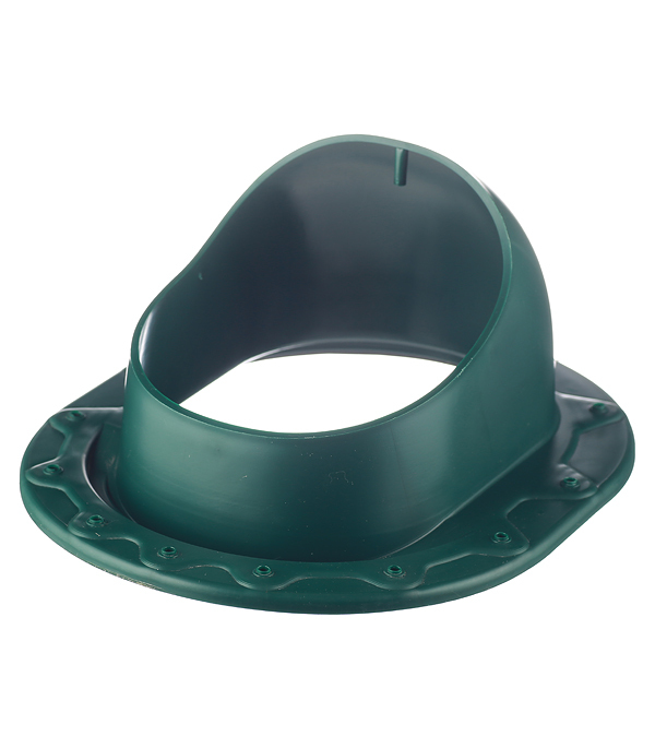 original-25041.jpg Проходной элемент Поливент для готовой кровли из гибкой черепицы зеленый RAL 6020 — изображение 1