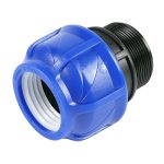 Муфта ПНД Valfex компрессионная переходная 50х2 НР(ш)