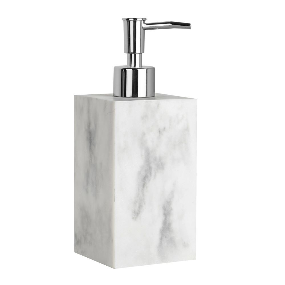 original-25487.jpg Дозатор для мыла WasserKraft Kammel настольный полирезин белый (K-9199) — изображение 1