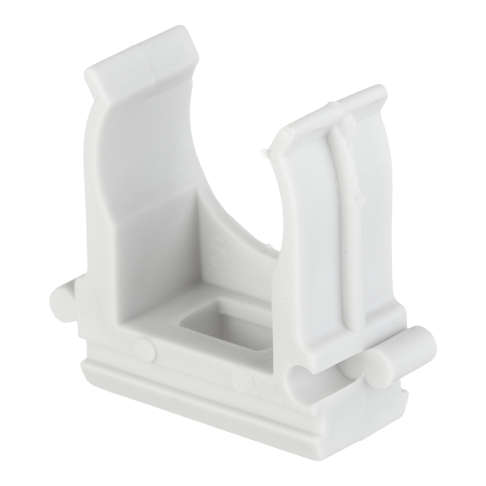 original-25517.jpg Крепеж-клипса для труб 20 мм Greenel серая (100 шт.) (GE50141) — изображение 1