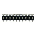 Гвозди кассетные Toua для гвоздезабивного пистолета 3,05х15 мм оцинкованные гладкие (1000 шт.)