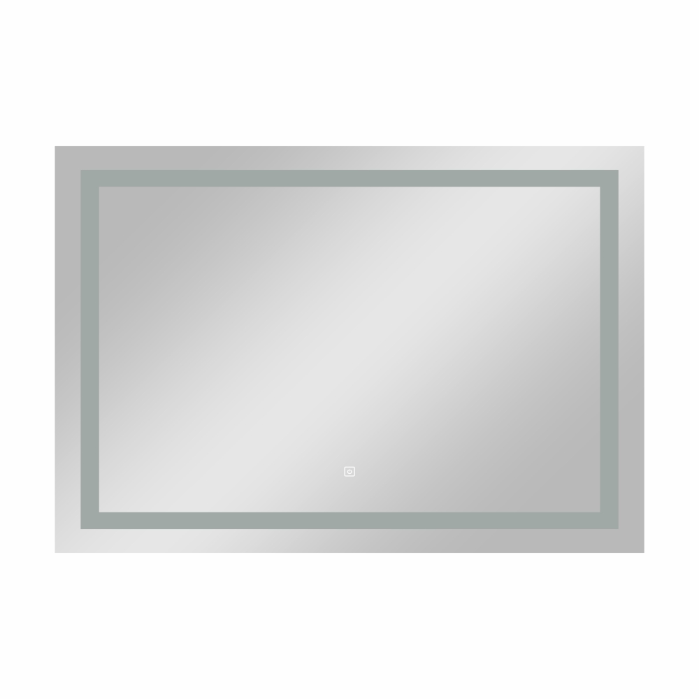 original-25961.jpg Зеркало с подсветкой прямоугольное 100х70 см с сенсорным включением Continent Valenca (ЗЛП2404) — изображение 1
