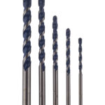 Набор сверл универсальных спиральных Практика 4-10 мм (5 шт.) (640-339)