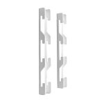 Переходник для стойки металлический белый Титан-GS (2 шт.)