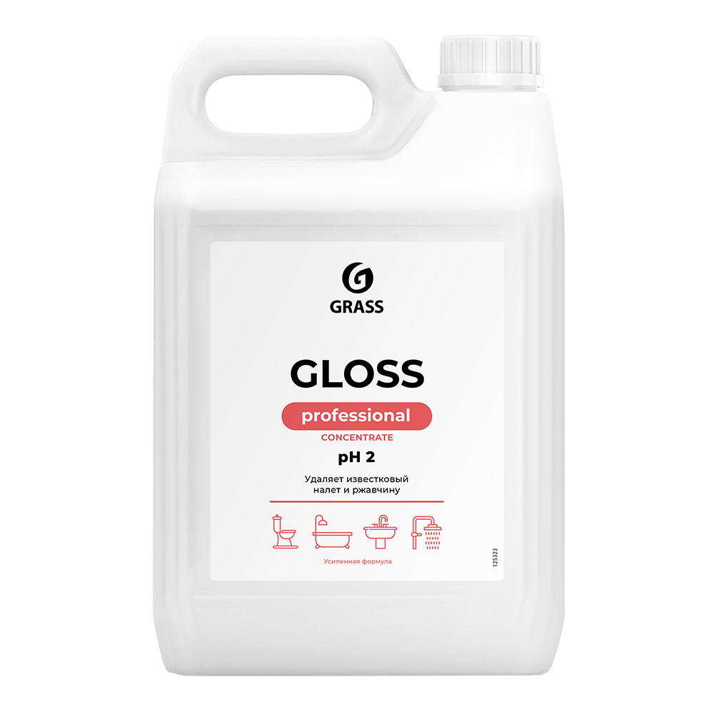original-26334.jpg Средство Grass Gloss Concentrate для удаления налета и ржавчины концентрат 5 л — изображение 1