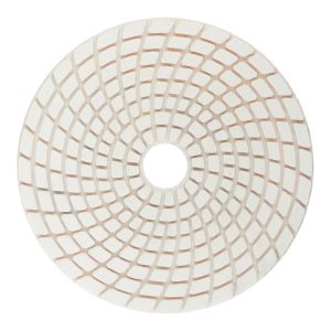 Круг алмазный шлифовальный по камню Hesler гибкий d100 мм P3000 для мокрого шлифования (1 шт.)