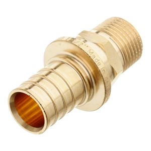 Соединитель прямой Stout 25 мм х 1/2 НР(г) латунный (SFA-0001-002512)