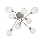 Люстра потолочная Vitaluce V4186 E14 480 Вт 24 кв.м (V4186-9/8PL)