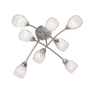 Люстра потолочная Vitaluce V4186 E14 480 Вт 24 кв.м (V4186-9/8PL)