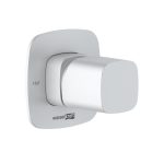 Смеситель для душа встраиваемый WasserKraft Saale однорычажный с переключателем без лейки белый (9551)