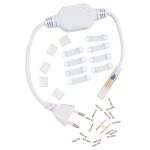 Комплект монтажный для светодиодной ленты Apeyron ПВХ 800 Вт IP44 220 В белый (03-42)