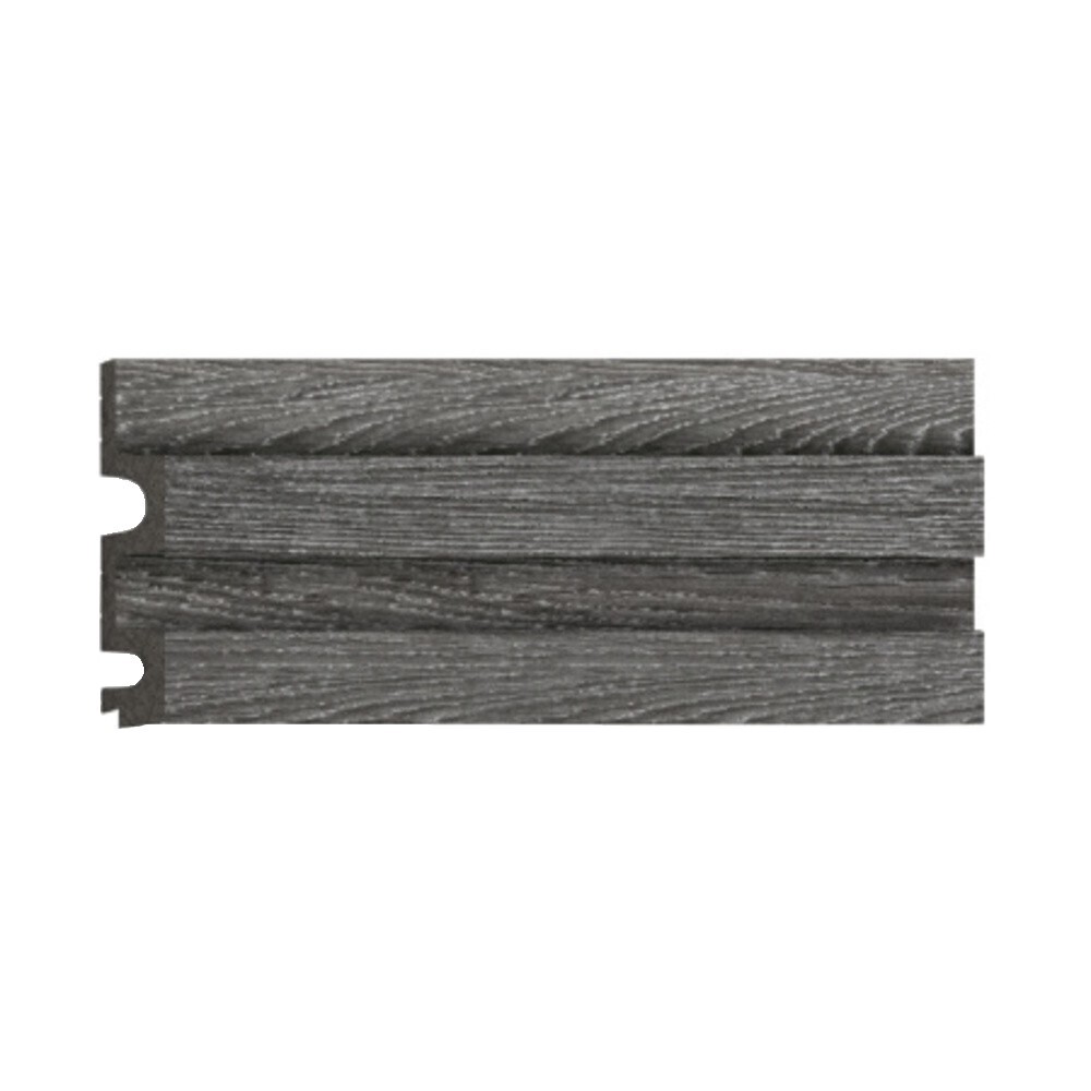 original-27384.jpg Панель декоративная из экополимера 122х2900х21 мм Decomaster D302-86-10 серая 0,354 кв.м — изображение 1