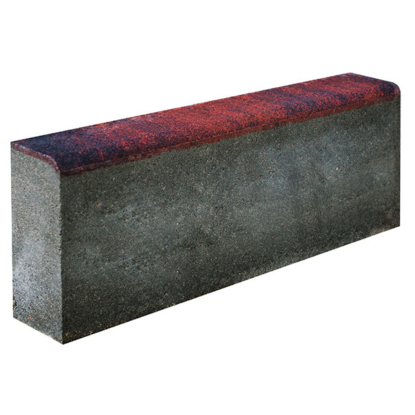 original-27434.jpg Бордюр тротуарный БР50.20.8 вибропрессованный 500х200х80 мм Клинкер Выбор — изображение 1