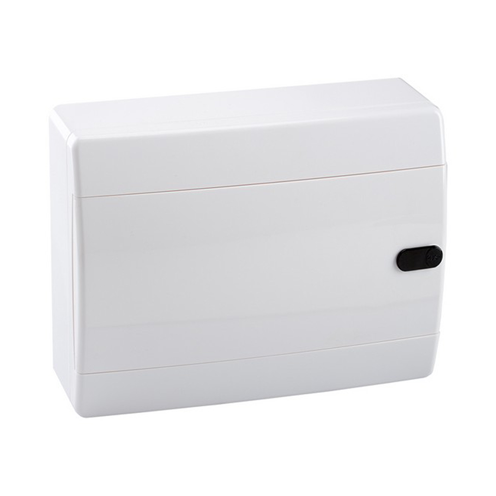 original-27528.jpg Щит распределительный навесной КЭАЗ OptiBox ЩРН пластиковый IP41 195х290х102,9 мм 12 модулей непрозрачная дверь — изображение 1