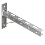 Кронштейн П-образный консольный 300х180 мм левый