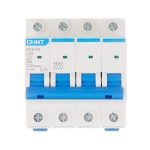 Автоматический выключатель модульный Chint NXB-63 4P 25А тип C 6 кА 400 В (814250)