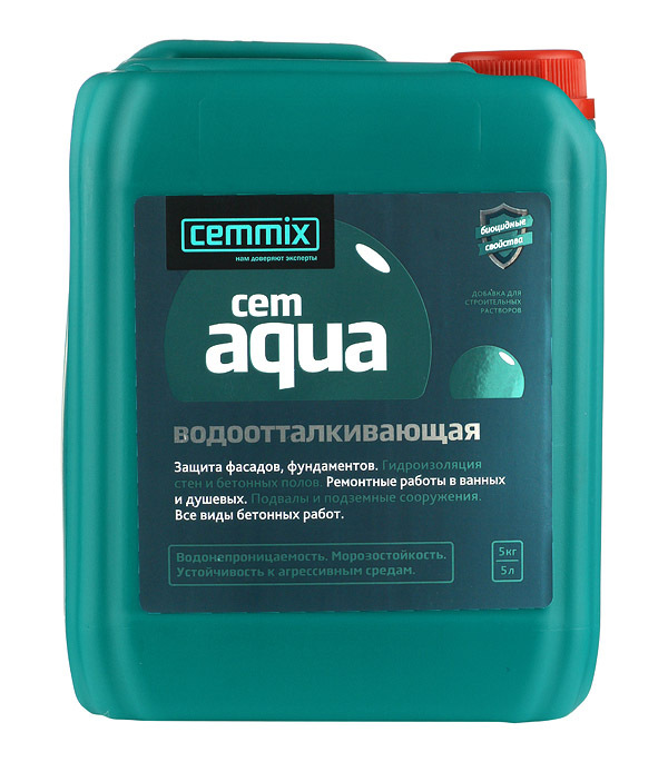 original-27740.jpg Добавка водоотталкивающая CemMix CemAqua 5 л — изображение 1