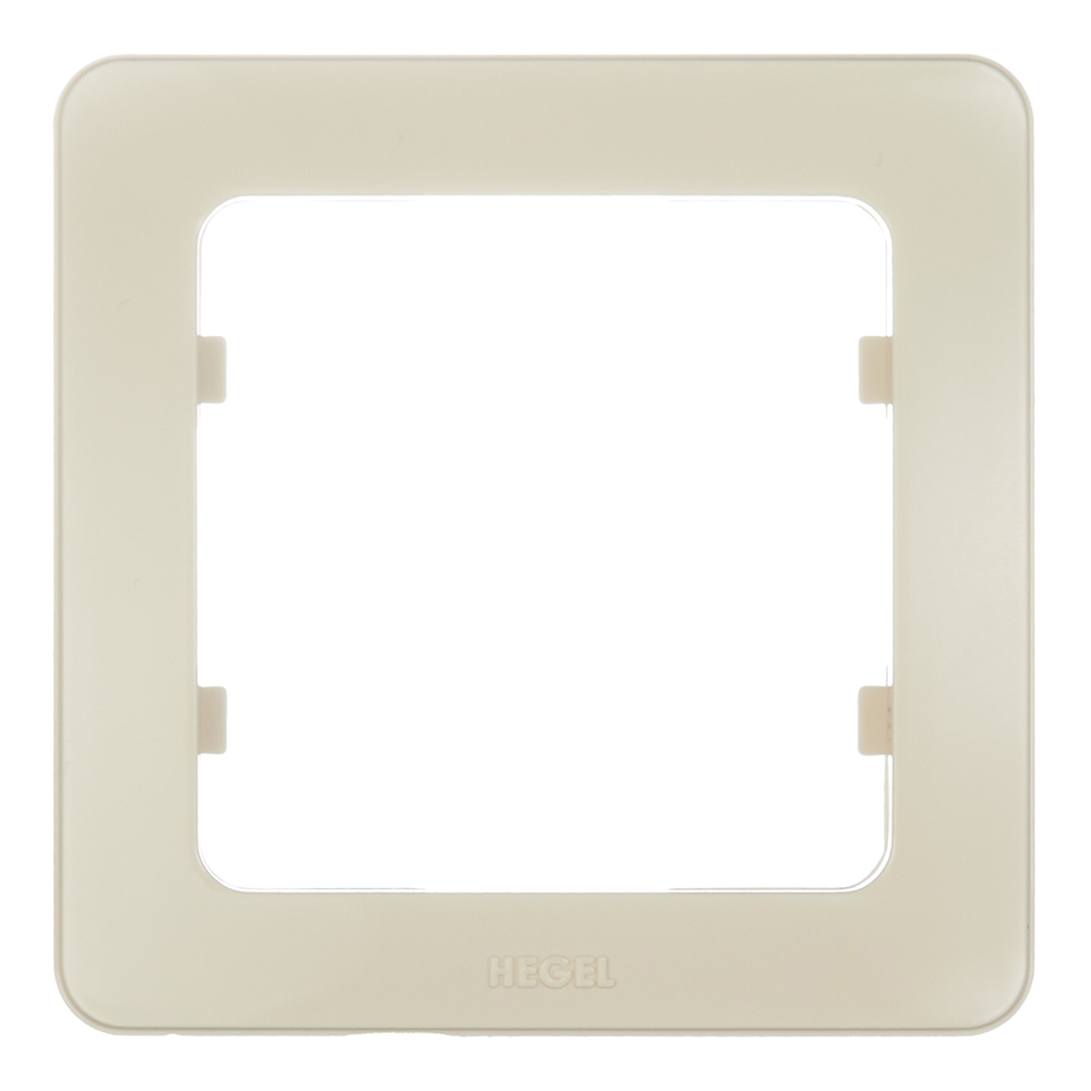 original-28156.jpg Рамка Hegel Master одноместная слоновая кость (Р401-01) — изображение 1